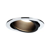 998.76  Paulmann Premium EBL Helia rund schwb LED 2700K 13W 1,4A 115mm Chrom schw m Alu Acryl