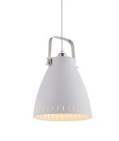 EVA Leuchten Direkt Pendelleuchte, weiss 1xE27 60W...