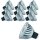 10 x 28053.10  Paulmann 12V GU5,3 Fassung LED Powerline 3W 35° Tageslichtweiß
