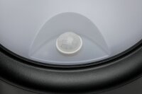 Paulmann Aussenleuchte 230V Wandleuchte Bewegungsmelder IP44 15W 3000K Kunststoff Grau