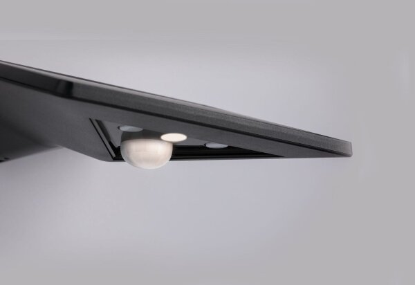 Paulmann Aussenleuchte Solar Wandleuchte Yoko IP44 3000K 150 lumen Bewegungsmelder Anthrazit