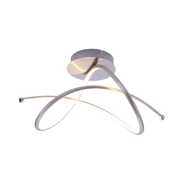 VIOLETTA Leuchten Direkt Deckenleuchte, stahl 1xLED-Board 26W 3000K Innenleuchte, IP20