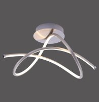 VIOLETTA Leuchten Direkt Deckenleuchte, stahl 1xLED-Board...