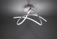 VIOLETTA Leuchten Direkt Deckenleuchte, stahl 1xLED-Board 26W 3000K Innenleuchte, IP20