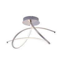 VIOLETTA Leuchten Direkt Deckenleuchte, stahl 1xLED-Board 26W 3000K Innenleuchte, IP20