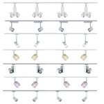 Paulmann U-Rail Komplett Set 4 Spots wählbar Blossom TecLED chrom matt oder weiss
