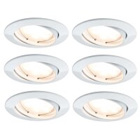 6x  Paulmann SmartHome Bluetooth Goal Einbauleuchten Set...