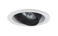 Paulmann Premium Einbauleuchten Daz rund dimmbar schwenkbar 1x8W LED 230V GU10 Weiß m./Schw. 926.81.LED 2700K