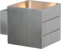 Lucide BOK Wandleuchte G9 Chrom Matt inkl. LED 1x3,5W...