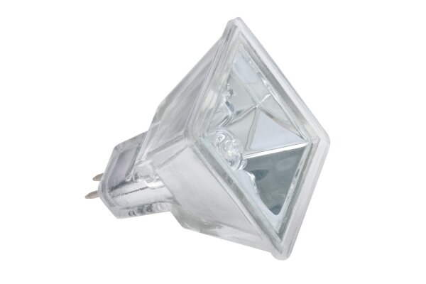 Paulmann Halogen Reflektor Quadro mit Schutzglas flood 60° 35W GU5,3 12V 37mm Silber