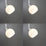 4 x Paulmann Lampenschirm Öffnung ca. 3,3 cm Wolbi...