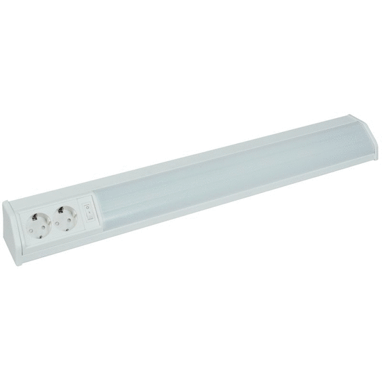 StarLicht 20000038 Unterbauleuchte Chianti T5 8W 420Lumen Kippschalter 2 Steckdosen
