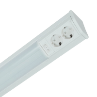 StarLicht 20000038 Unterbauleuchte Chianti T5 8W 420Lumen Kippschalter 2 Steckdosen