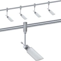 5er Set Paulmann Spot Phantom Phila 40W G9 Opal / Chrom matt