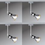 4er Set Paulmann URail Schienensystem Spot Amfortas inkl....