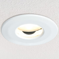 10 x Paulmann Einbauleuchten Einbaustrahler Set Premium Line starr Silber IP65 inkl GU10 Sockel