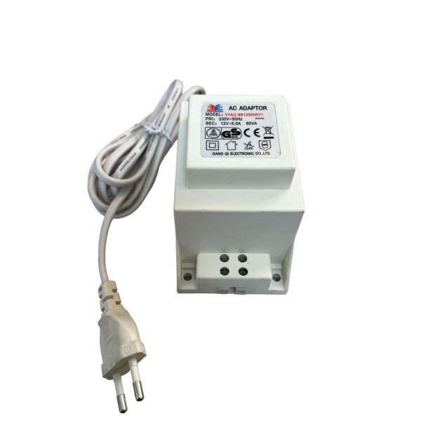 60VA Block Trafo Weiß Sicherheitstrafo 12V Trafo Halogen LED geeignet 60W