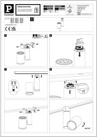 4er Set Paulmann 95545.04 URail LED 2770lm Spot Zeuz Chrom matt 33W 39°Abstrahlwinkel 4000 Kelvin dimmbar Neutralweiß