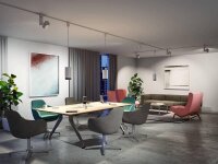 4er Set Paulmann 95545.04 URail LED 2770lm Spot Zeuz Chrom matt 33W 39°Abstrahlwinkel 4000 Kelvin dimmbar Neutralweiß