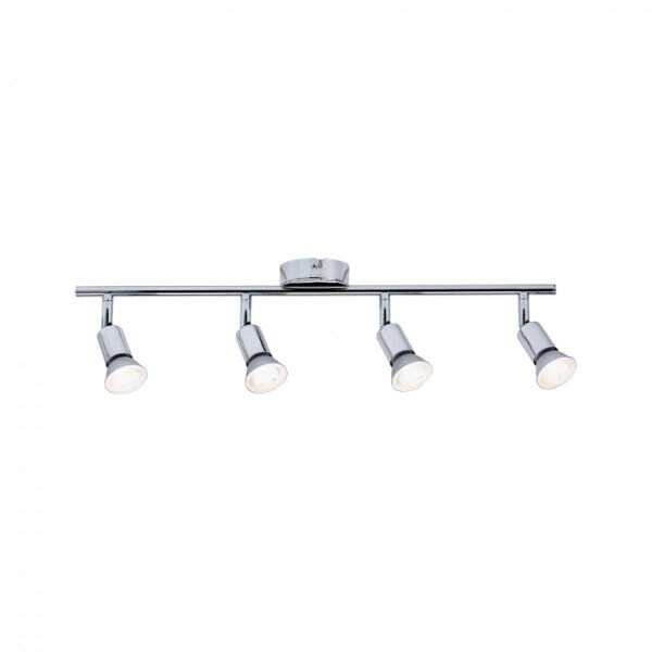 Deckenleuchte Badezimme Badlampe Spot FR Carolina IP44 max. 4x10W GU10 chrom 230V Metall