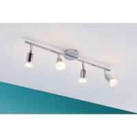 Deckenleuchte Badezimme Badlampe Spot FR Carolina IP44 max. 4x10W GU10 chrom 230V Metall