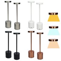 LED-Akku-Tischleuchte 2er-Set, verschiedene Farben,...
