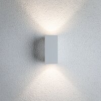 Paulmann 94330 Flame LED Außenleuchte Up Down Weiß 2,8W 3000k