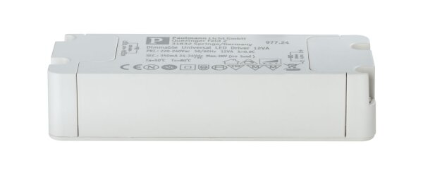 Aw01-0008 Paulmann LED Trafo Transformator Konstantstrom 350mA 12x1 W