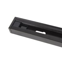 MRail 230V Schienensystem in Schwarz GU10 Spots Komponenten Stangensystem austauschbare LED Leuchtmittel  Schwarz