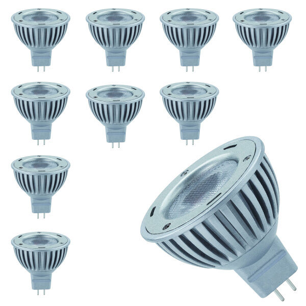 10x 28052.10  Paulmann 12V GU5,3 Fassung LED Powerline 1W 35° Tageslichtweiß