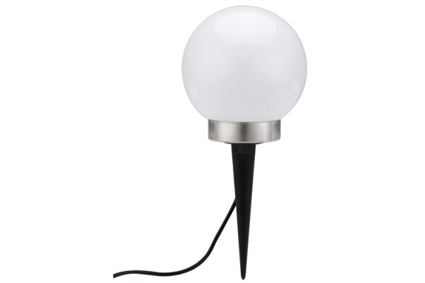 Paulmann LED Gardenball RGB Spießleuchte 2x3W IP44 Opal 12V Kunststoff/Metall