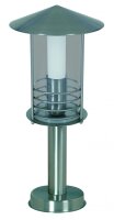 Nice Price Nice Price Aussenleuchte Kegel Pollerleuchte 410mm IP44 1x11W E27 Edelstahl 230V Metall