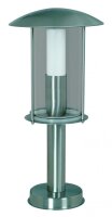 Nice Price Nice Price Aussenleuchte Pollerleuchte rund 400mm IP44 1x11W E27 Edelstahl 230V Metall