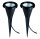 Paulmann Profi Plantdart Pflanzenleuchte Set 2x10W G4 Schwarz 230/12V Kunststoff