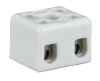 Paulmann Sicherheits Keramik Lüsterklemme 3er Pack, 2,5mm² Keramik natur