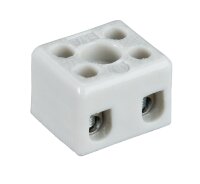 Paulmann Sicherheits Keramik Lüsterklemme 3er Pack, 2,5mm² Keramik natur